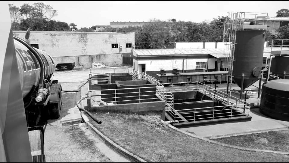 Estação de tratamento de efluentes do Grupo Líder